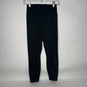 90 Degree By Reflex Grey Leggings Women's Size Small Athletic Workout Yoga Pants